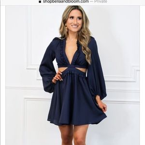 Elora Mini dress navy